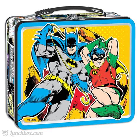 vintage metal batman lunch box|batman tin lunch box.